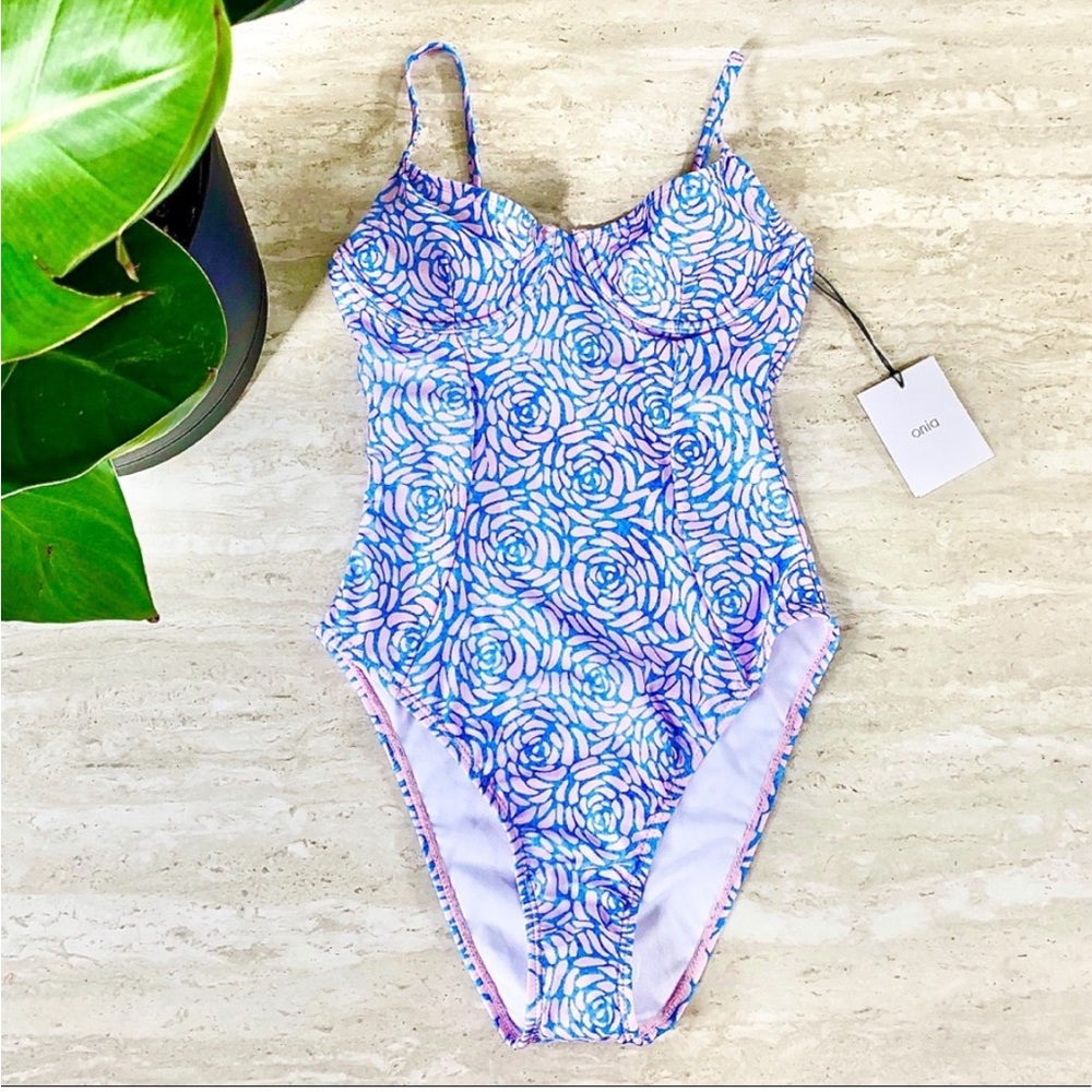 NWT Onia Isabella Rose One Peice Swimsuit